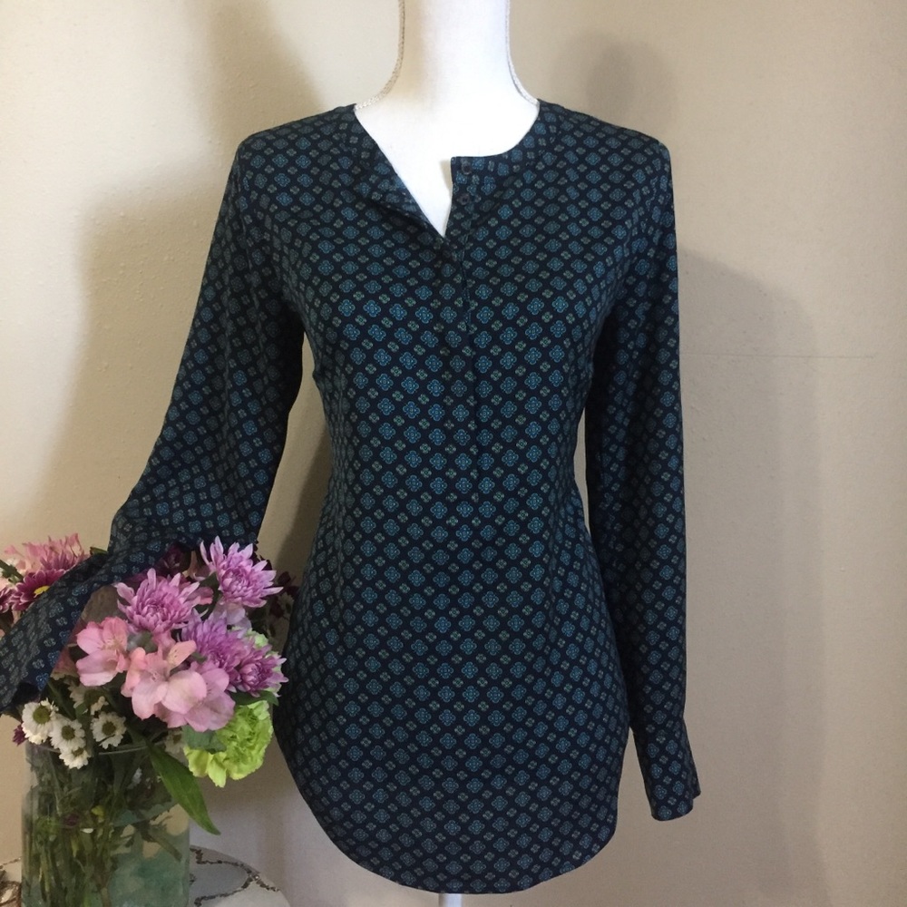 J.Crew Navy Blue Top